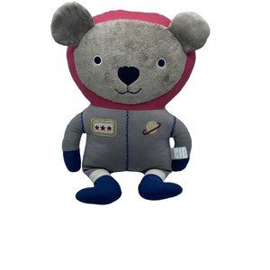 Pottery Barn Kids RARE Astronaut Space Teddy Bear Plush Stuffed Animal 17.5”